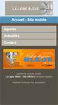 Mobile Screenshot of lalignebleue.net